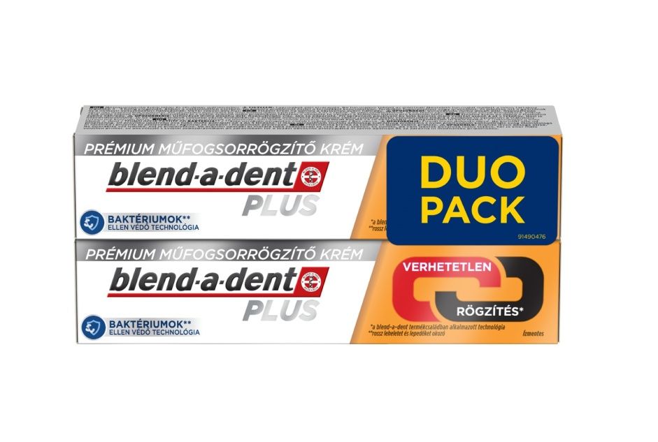 Blend-a-dent Plus upevňující krém duo pack 2x40 g Blend-a-dent
