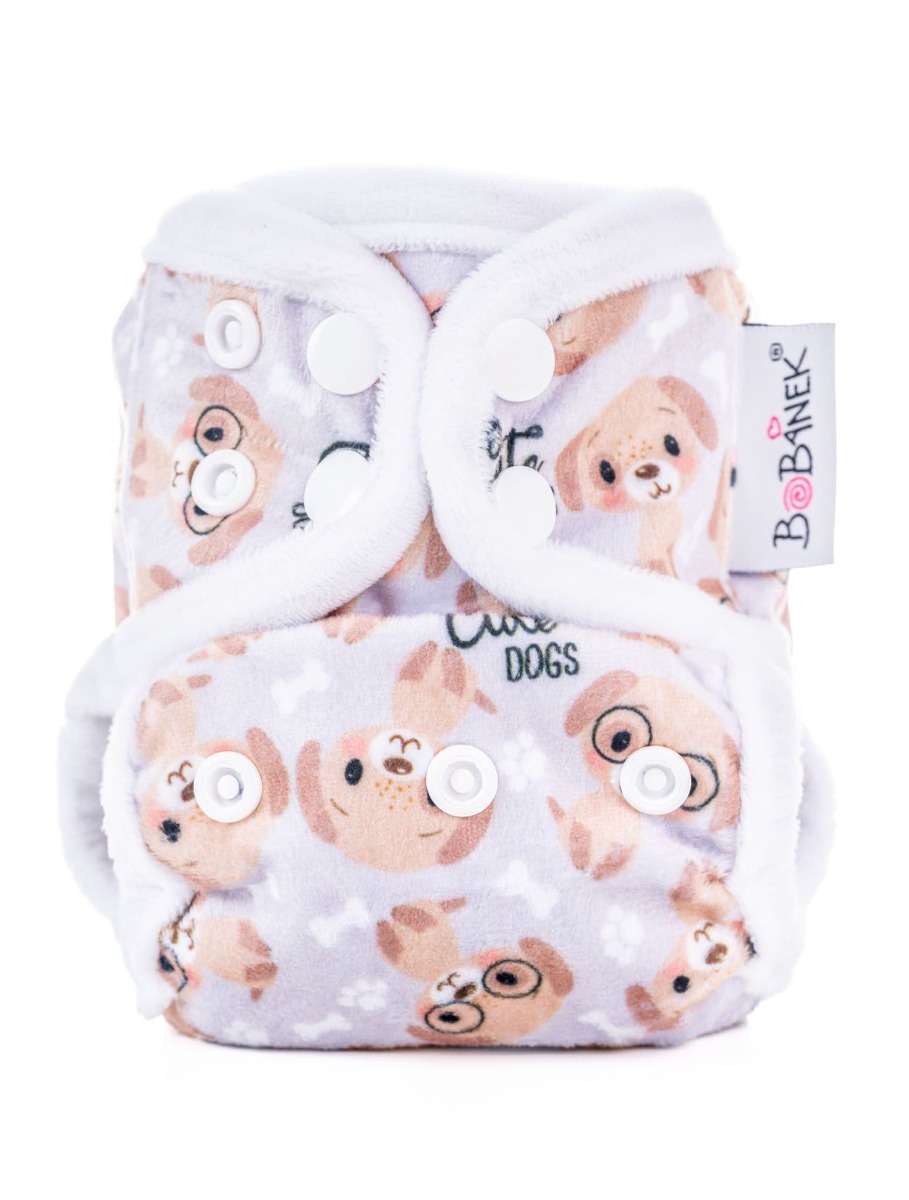 Bobánek Novorozenecké svrchní kalhotky extra jemné patentky 1 ks cute dogs Bobánek
