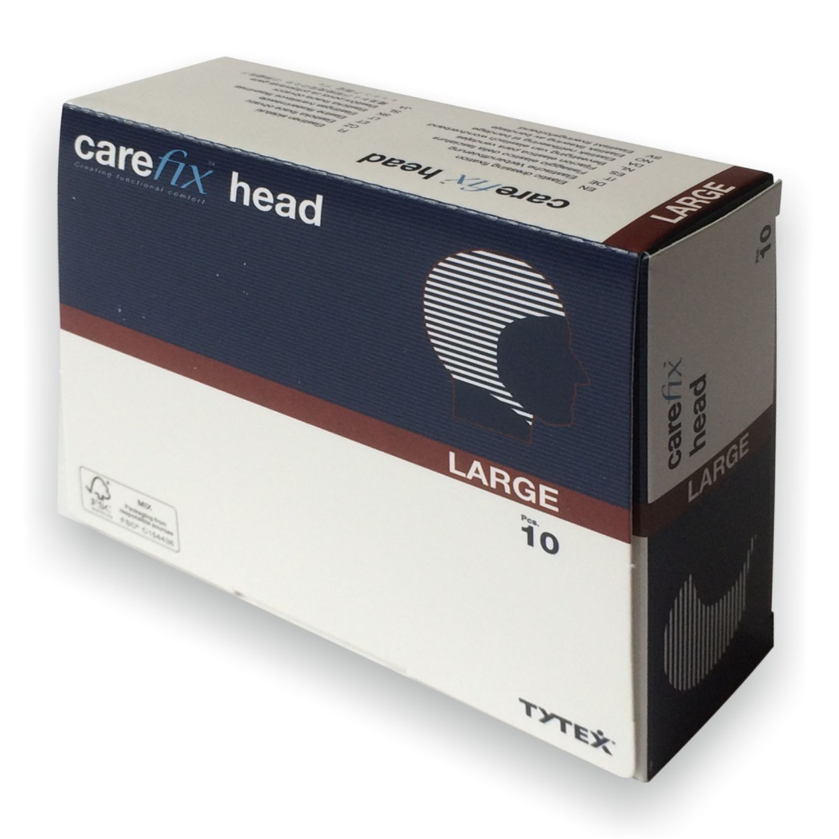 CareFix Head vel. L elastický síťový obvaz 10 ks CareFix
