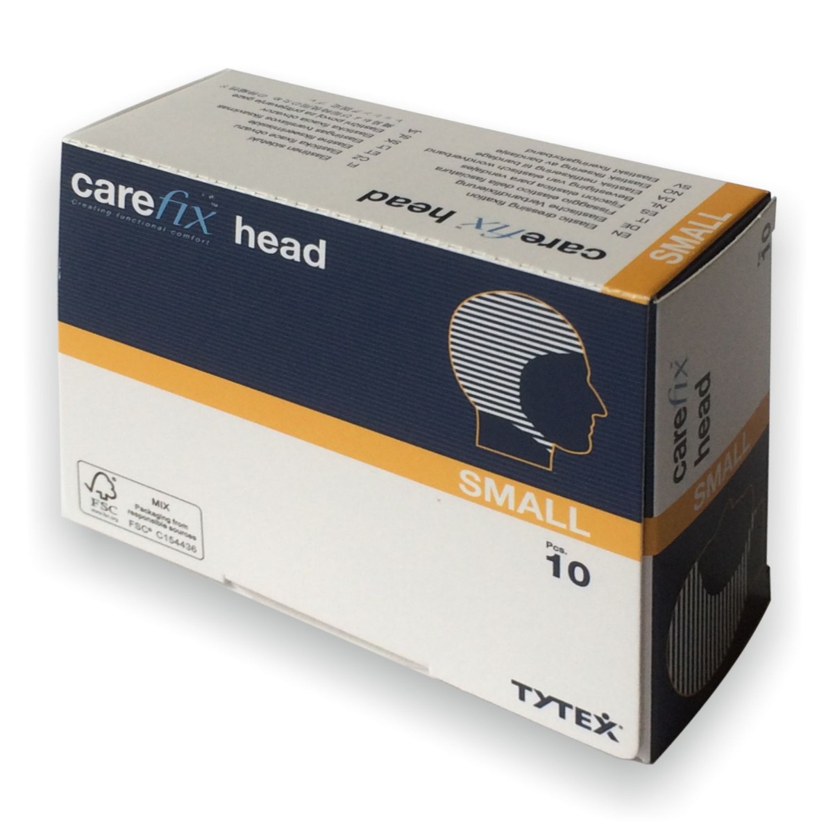 CareFix Head vel. S elastický siťovaný obvaz 10 ks CareFix
