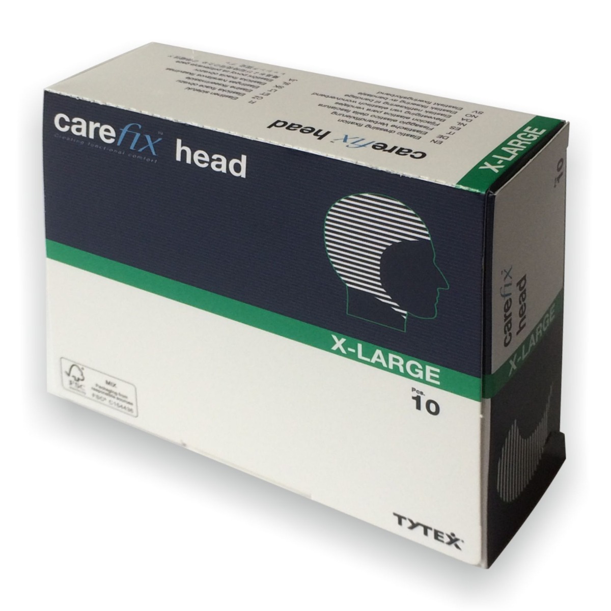 CareFix Head vel. XL elastický síťový obvaz 10 ks CareFix