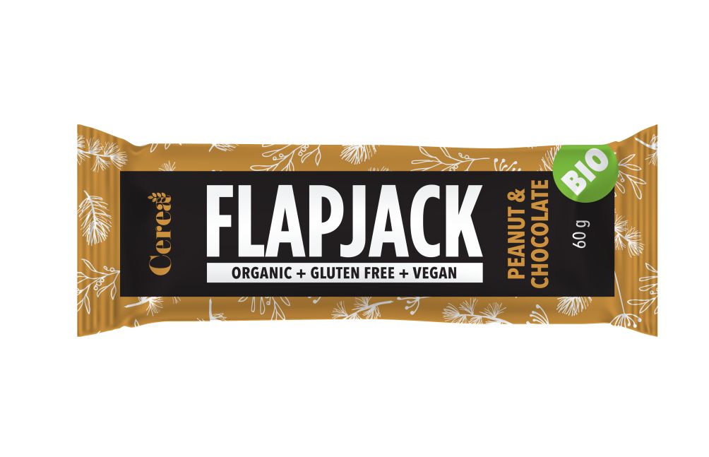 Cerea BIO Flapjack Arašídy & čokoláda 60 g Cerea