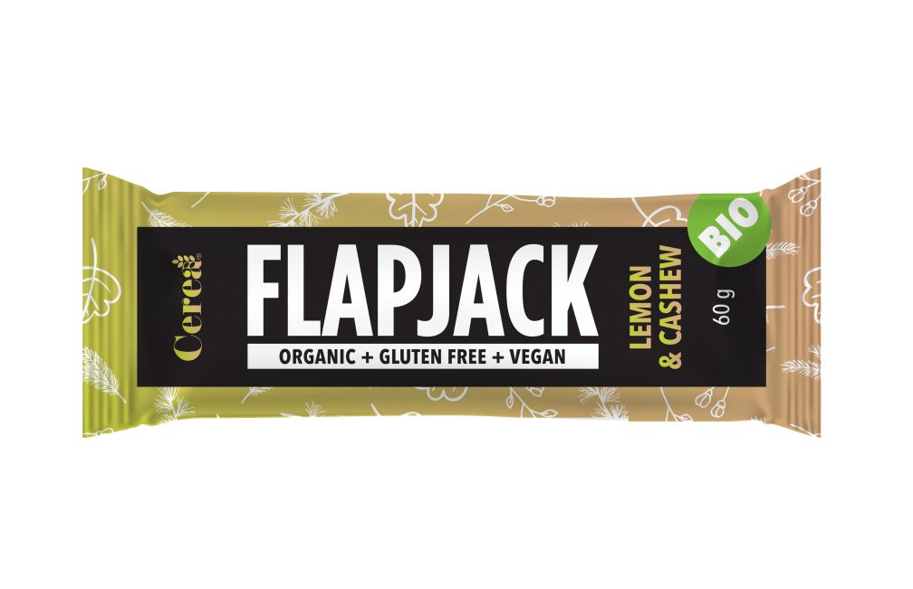 Cerea BIO Flapjack Citrón & kešu 60 g Cerea