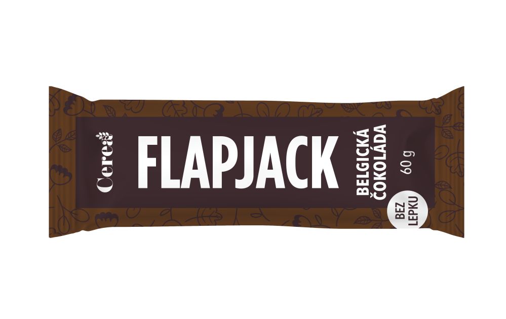 Cerea Flapjack Belgická čokoláda 60 g Cerea