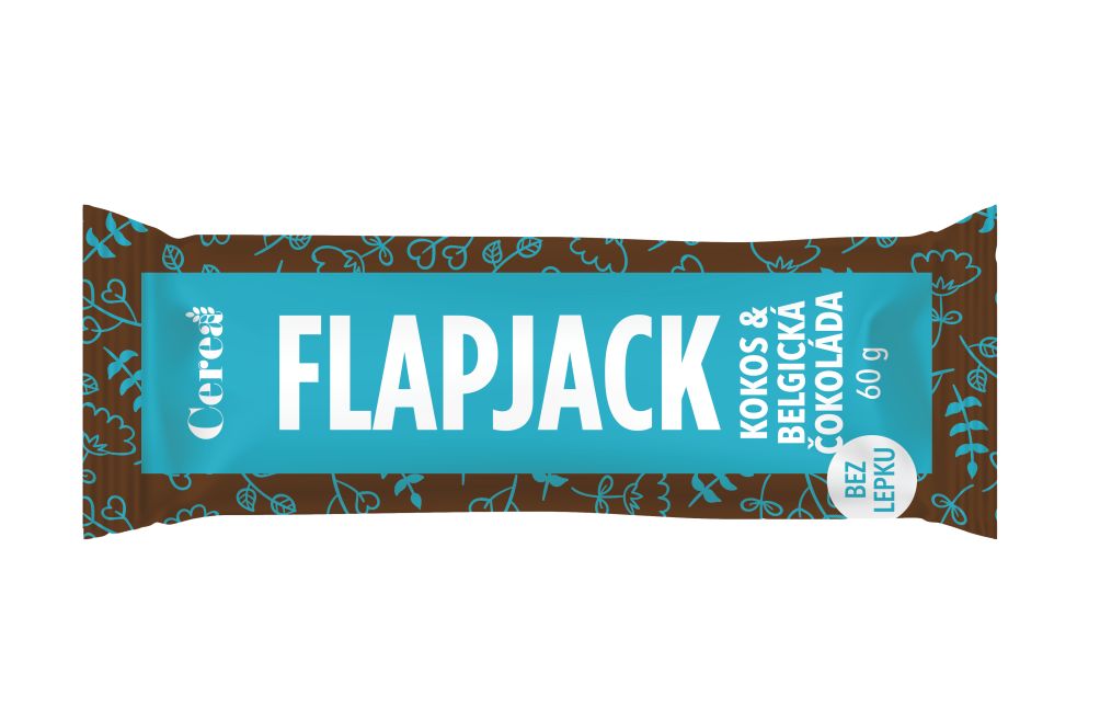 Cerea Flapjack Belgická čokoláda & kokos 60 g Cerea