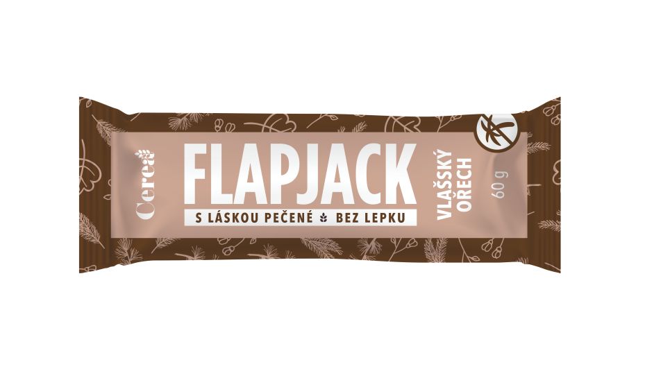 Cerea Flapjack Vlašský ořech 60 g Cerea