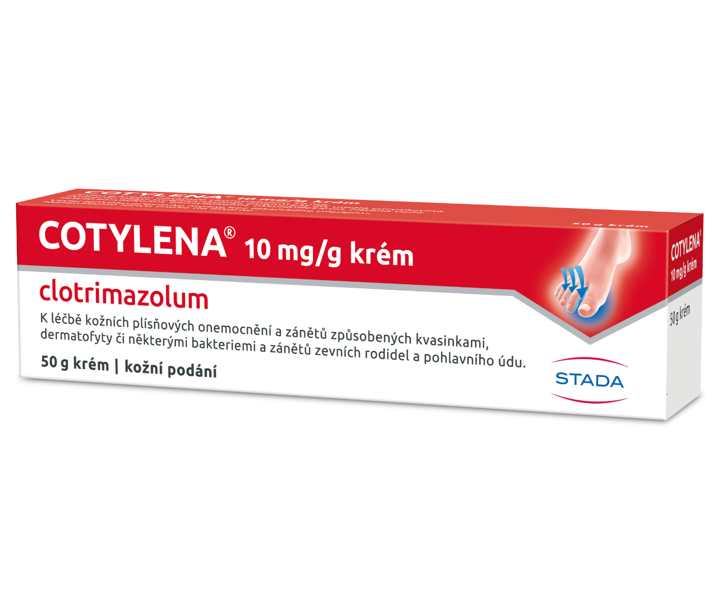 Cotylena 10 mg/g krém 50 g Cotylena