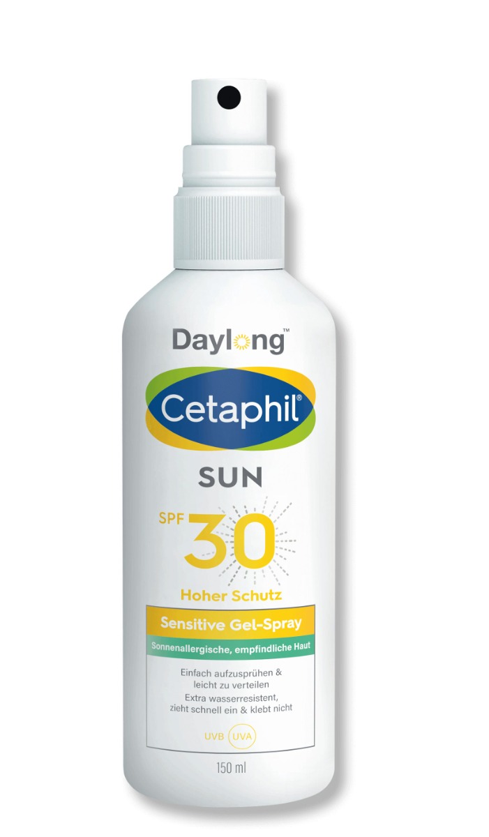 Daylong Cetaphil SUN SPF30 Sensitive gelový sprej 150 ml Daylong
