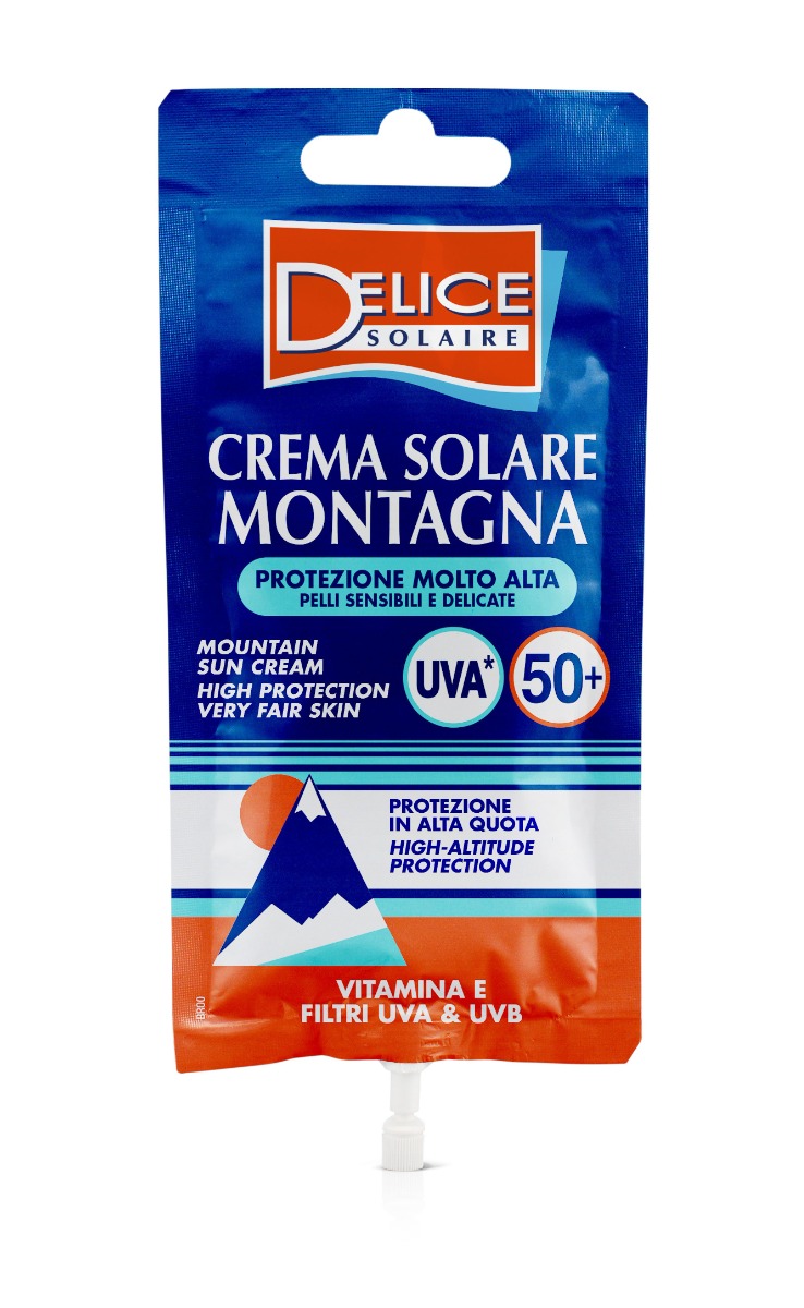 Delice Solaire Opalovací krém Mountain SPF50+ sáček 50 ml Delice Solaire