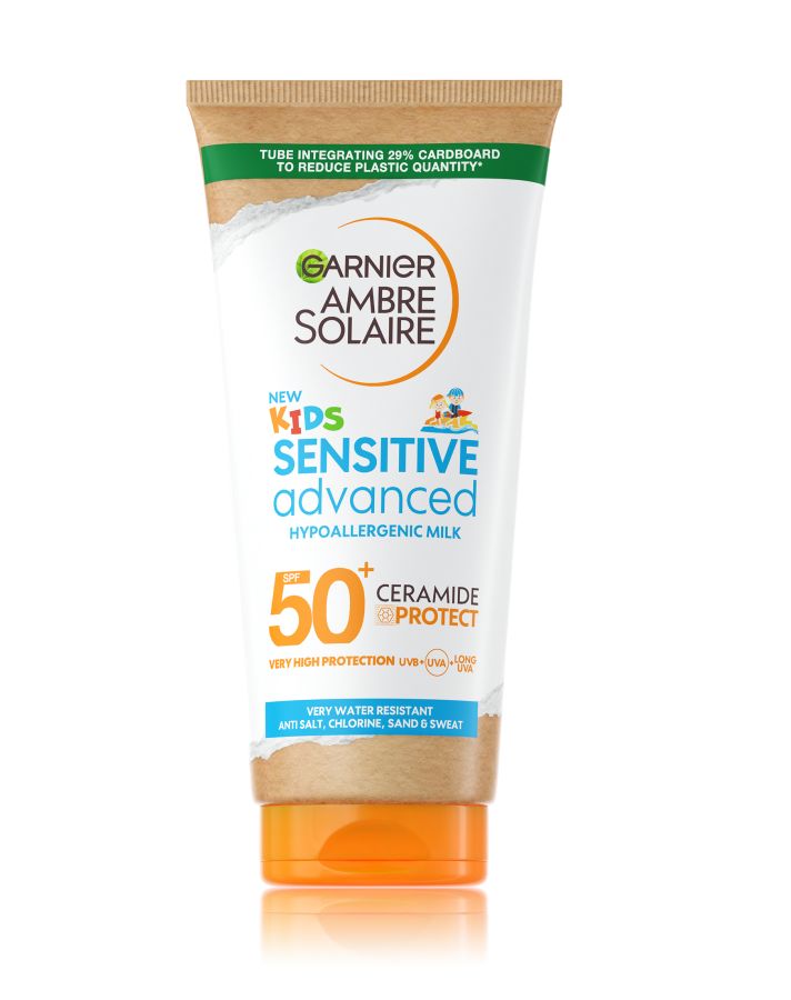 Garnier Ambre Solaire Sensitive Advanced Kids SPF50+ opalovací mléko pro děti 175 ml Garnier