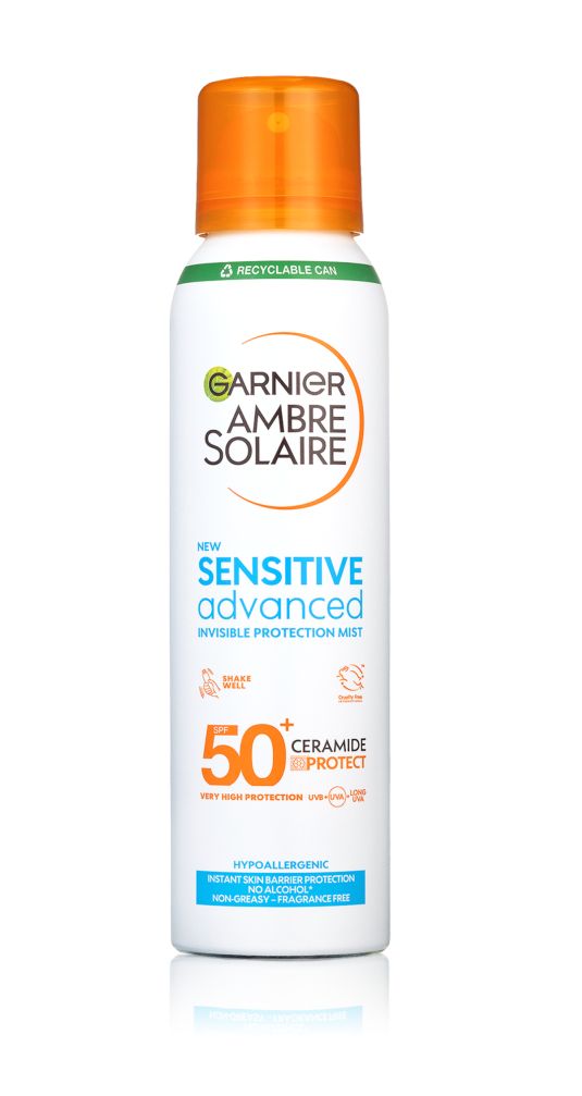 Garnier Ambre Solaire Sensitive Advanced SPF50+ ochranná mlha 150 ml Garnier