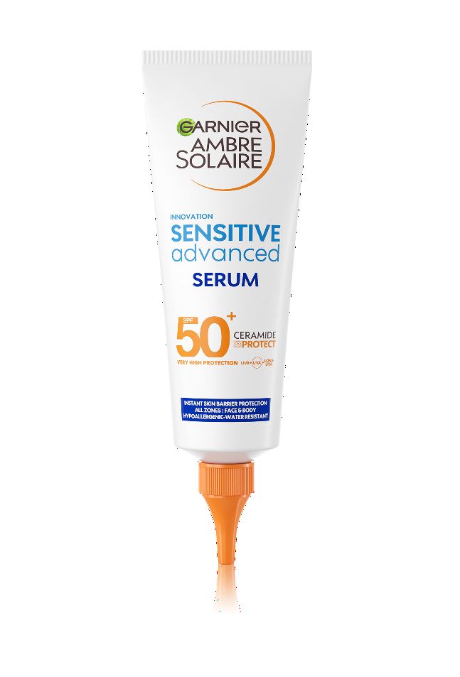 Garnier Ambre Solaire Sensitive Advanced SPF50+ ochranné sérum s ceramidy 125 ml Garnier