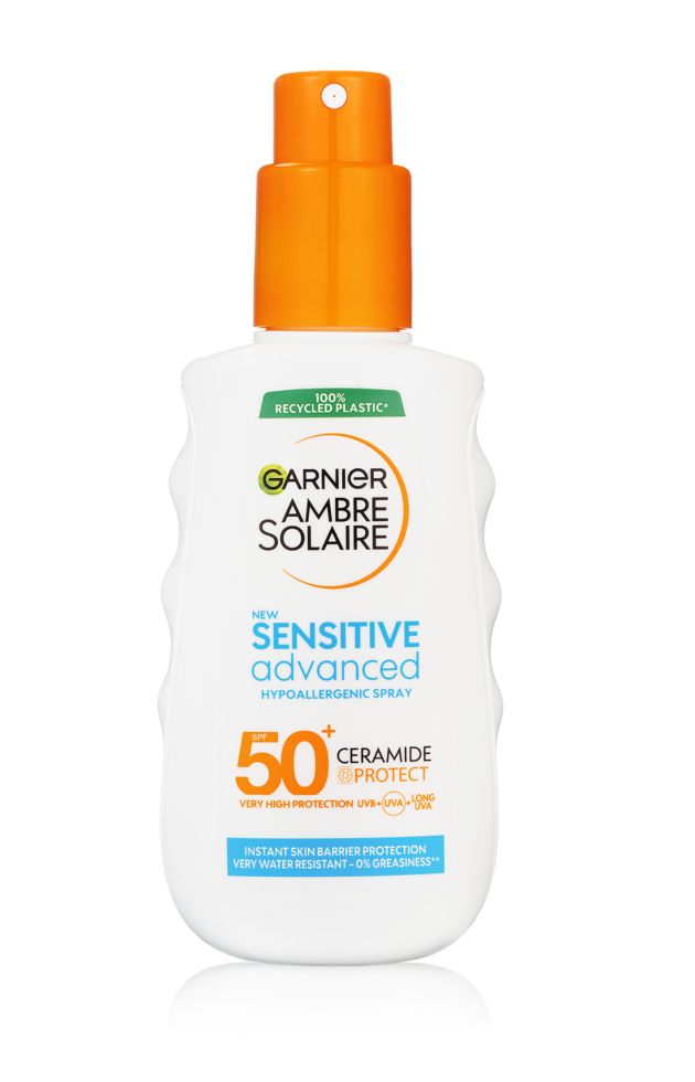 Garnier Ambre Solaire Sensitive Advanced SPF50+ sprej 200 ml Garnier