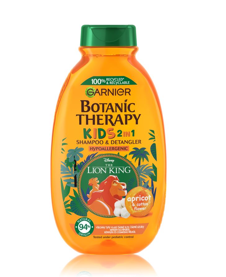 Garnier Botanic Therapy Disney Lví král Kids 2v1 meruňka šampon a kondicionér 400 ml Garnier