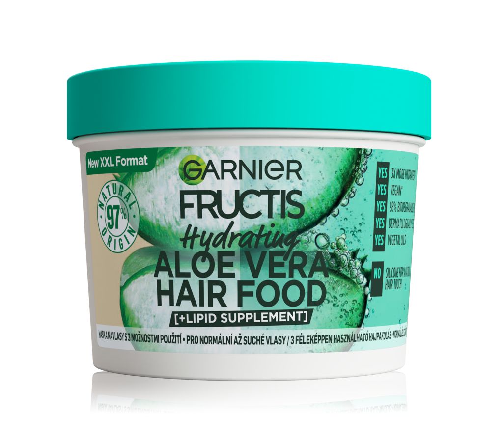 Garnier Fructis Hair Food Aloe Vera maska pro normální až suché vlasy 400 ml Garnier