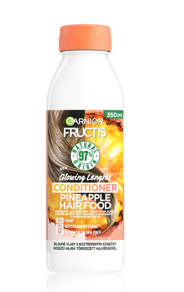 Garnier Fructis Hair Food Pineapple kondicionér pro dlouhé vlasy 350 ml Garnier