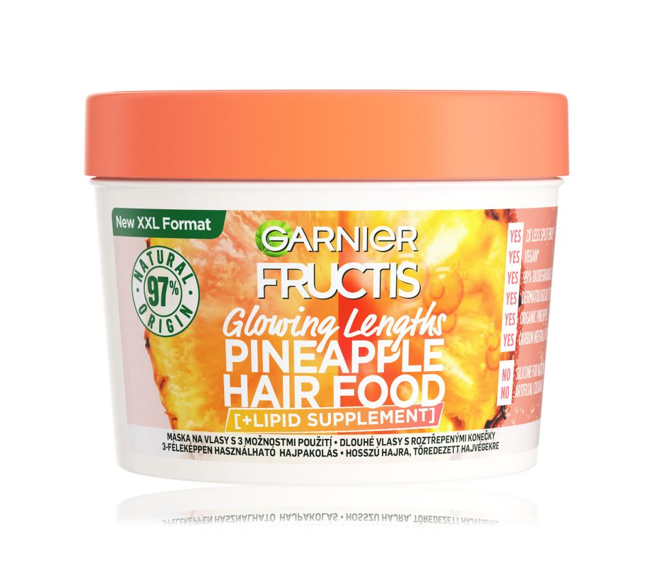 Garnier Fructis Hair Food Pineapple maska pro dlouhé vlasy 400 ml Garnier