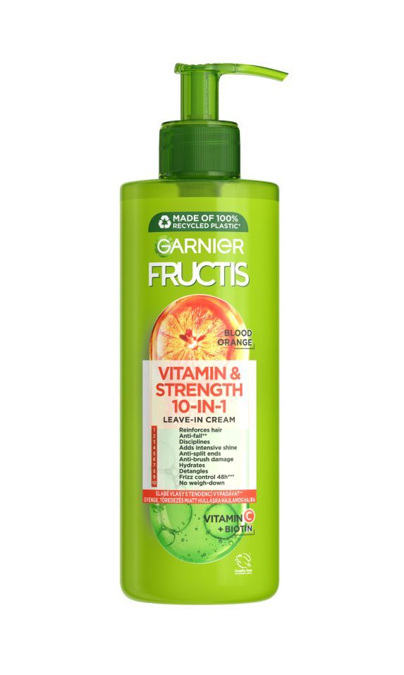 Garnier Fructis Vitamin & Strength 10v1 bezoplachová péče 400 ml Garnier