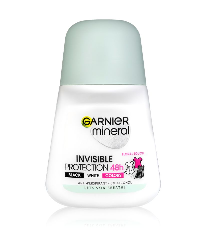 Garnier Mineral Invisible Black White Colors antiperspirant roll-on 50 ml Garnier