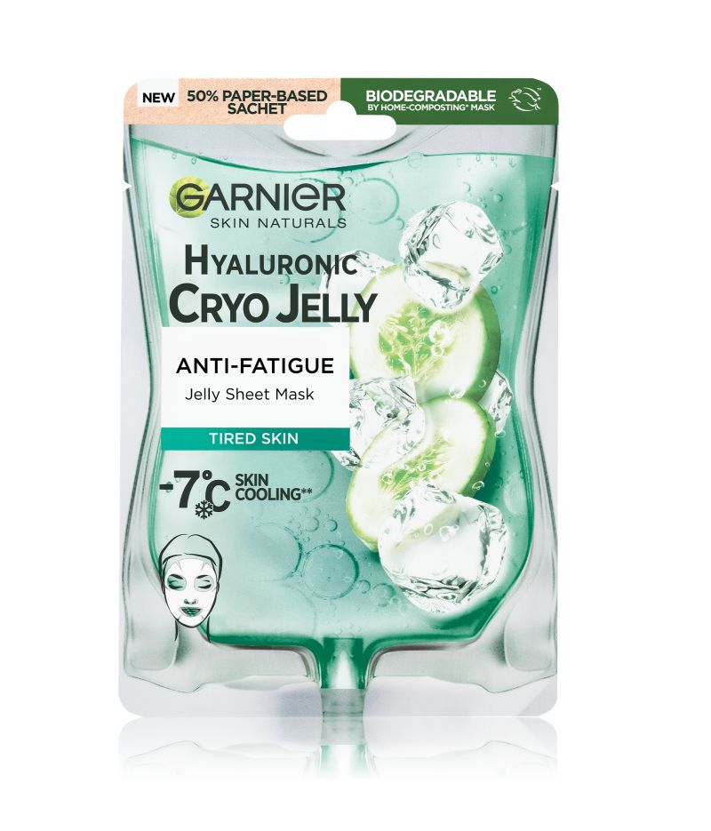 Garnier Skin Naturals Cryo Jelly Gelová pleťová maska chladivá 27 g Garnier