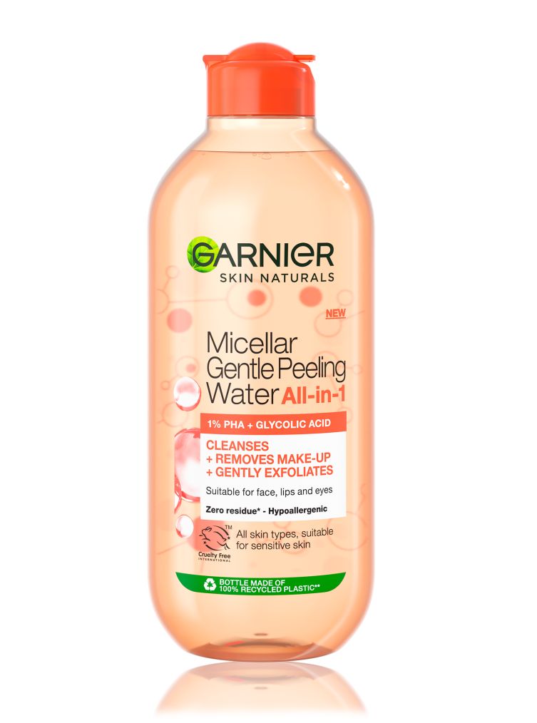 Garnier Skin Naturals Micelární voda s peelingovým efektem 400 ml Garnier