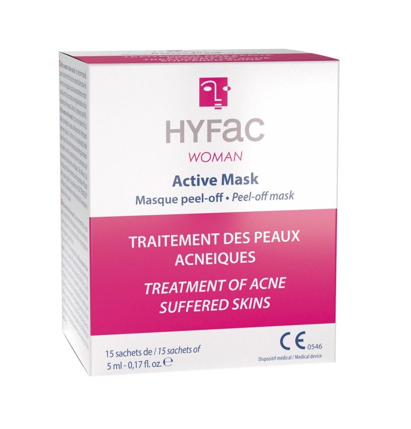 HYFAC Woman Active maska na ošetření aknózní pleti 15x5 ml HYFAC