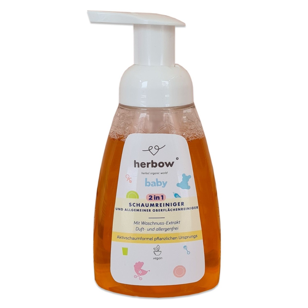 Herbow Baby Pěnový čistič povrchů 300 ml Herbow