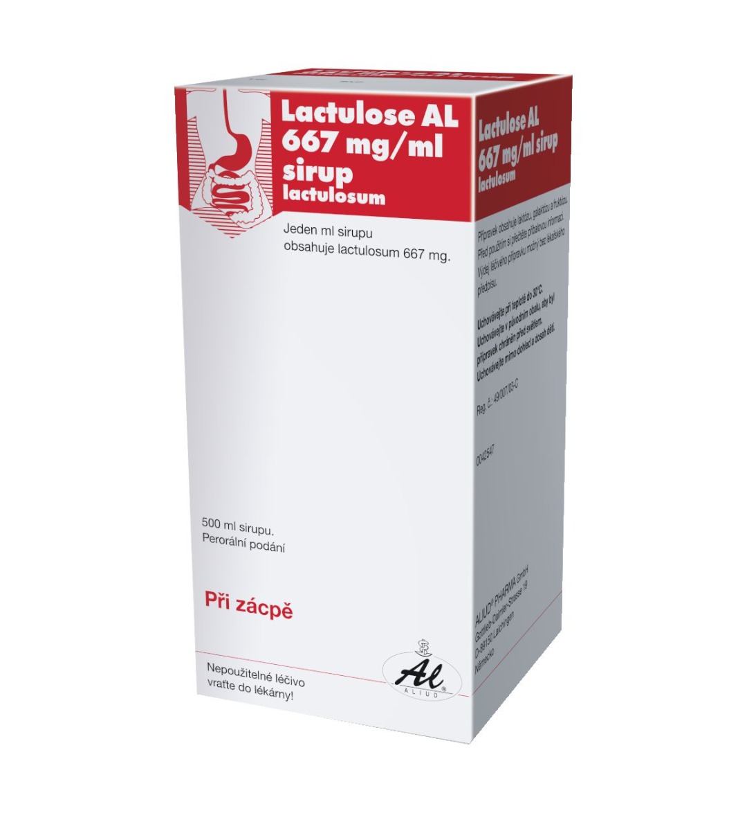 Lactulose AL sirup 500 ml Lactulose AL