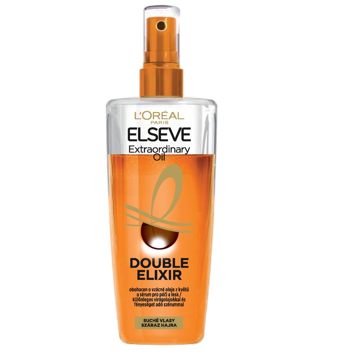 Loréal Paris Elseve Extraordinary Oil Double Elixir dvoufázový sprej 200 ml Loréal Paris