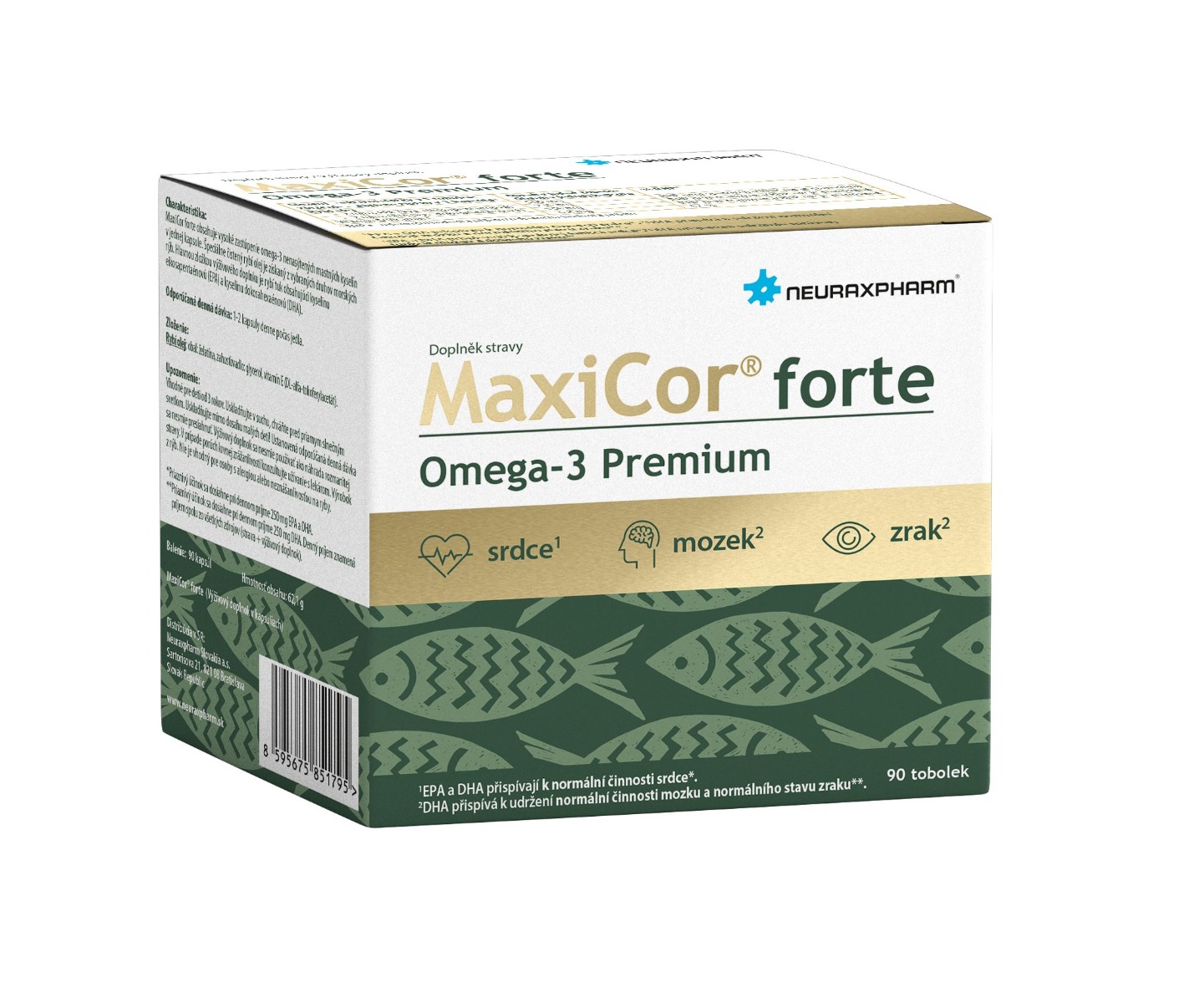 MaxiCor Forte Omega-3 Premium 90 tablet MaxiCor