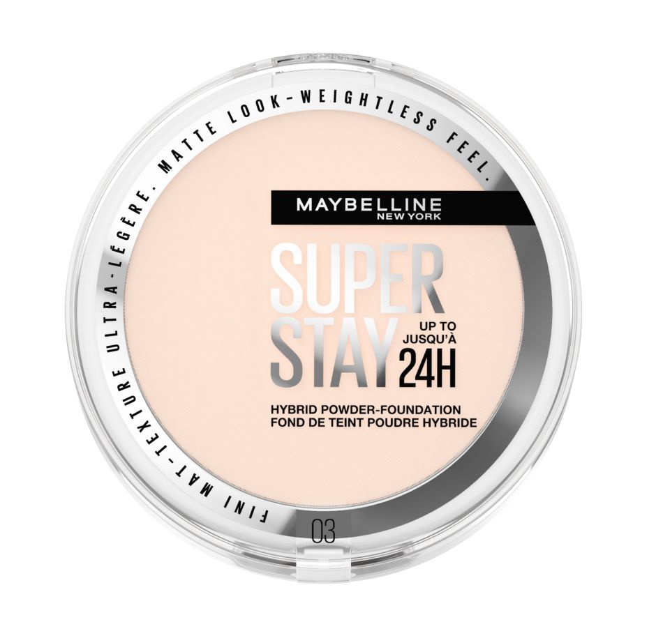 Maybelline SuperStay 24H Hybrid Powder-Foundation odstín 03 make-up v pudru 9 g Maybelline
