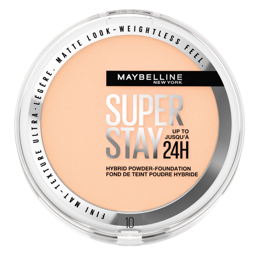 Maybelline SuperStay 24H Hybrid Powder-Foundation odstín 10 make-up v pudru 9 g Maybelline