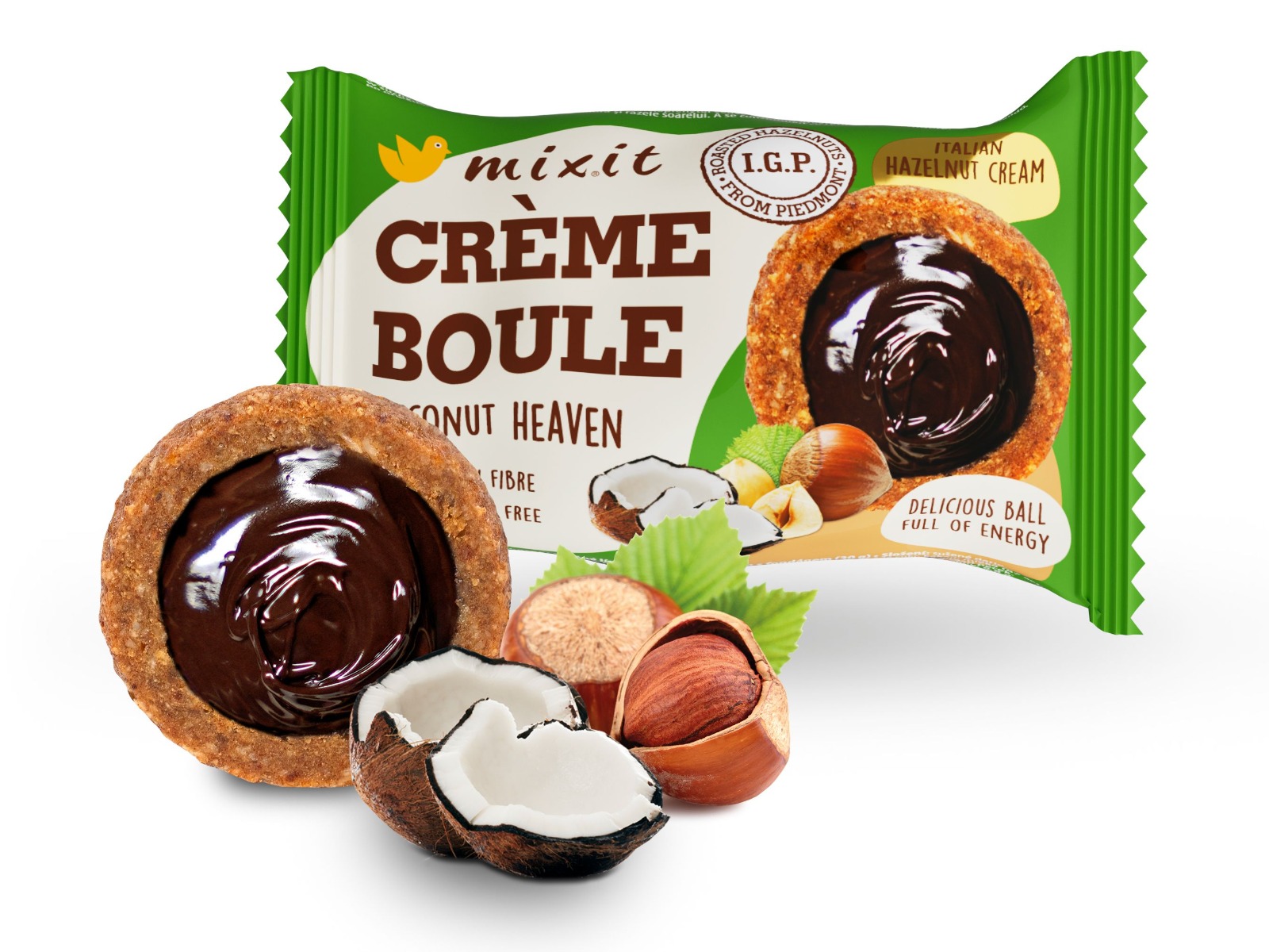 Mixit Créme boule Kokos a fondán 30 g Mixit