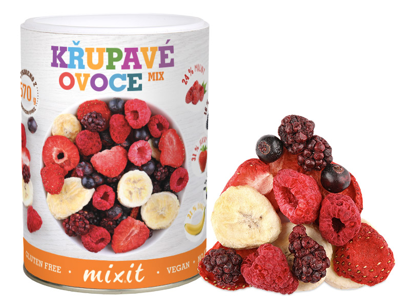 Mixit Křupavé ovoce Mix 70 g Mixit