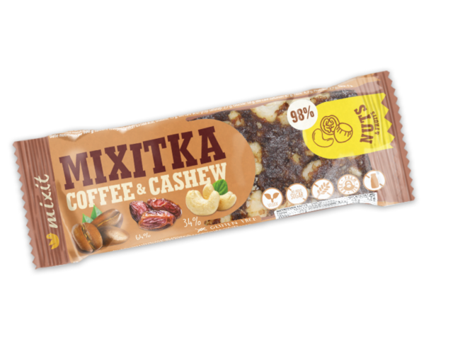 Mixit Mixitka Káva + Kešu tyčinka 44 g Mixit