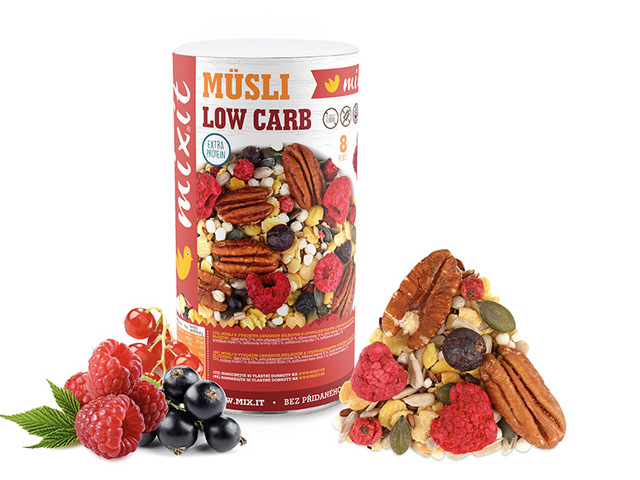 Mixit Müsli Low Carb Lesní ovoce 500 g Mixit