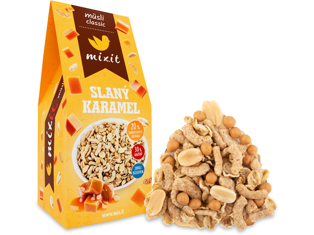 Mixit Müsli classic Slaný Karamel 380 g Mixit