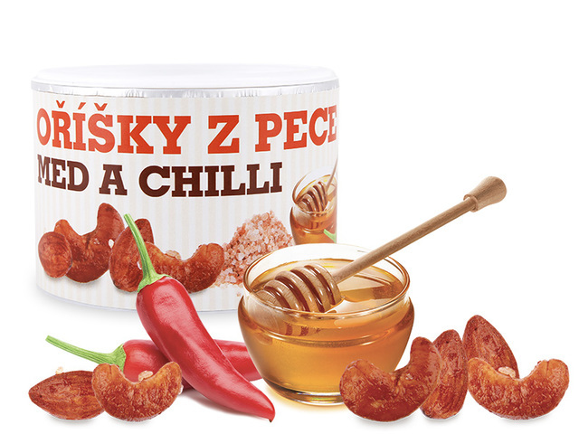 Mixit Oříšky z pece Med a chilli 140 g Mixit