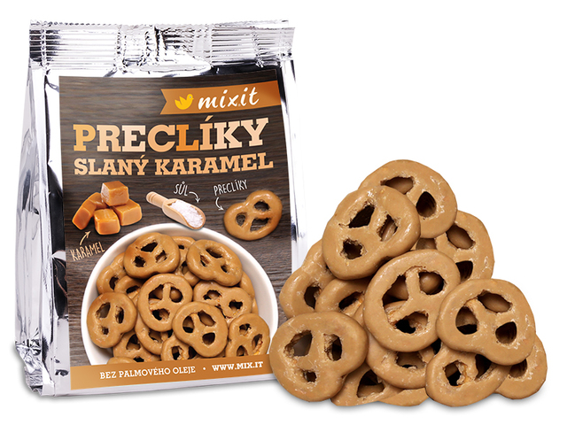 Mixit Preclíky do kapsy Slaný karamel 70 g Mixit