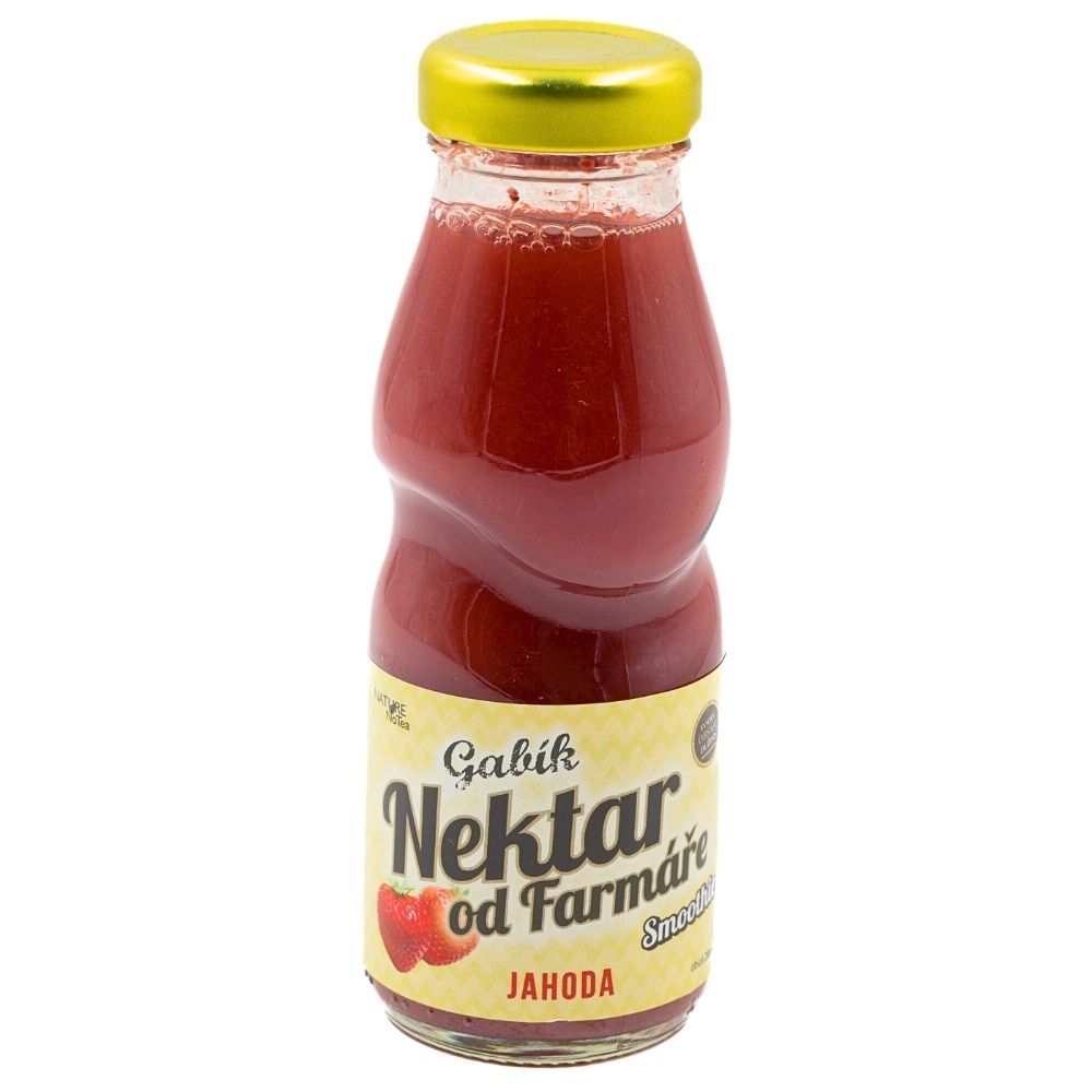 Nature Notea Gabík Nápoj od farmáře Jahoda 200 ml Nature Notea