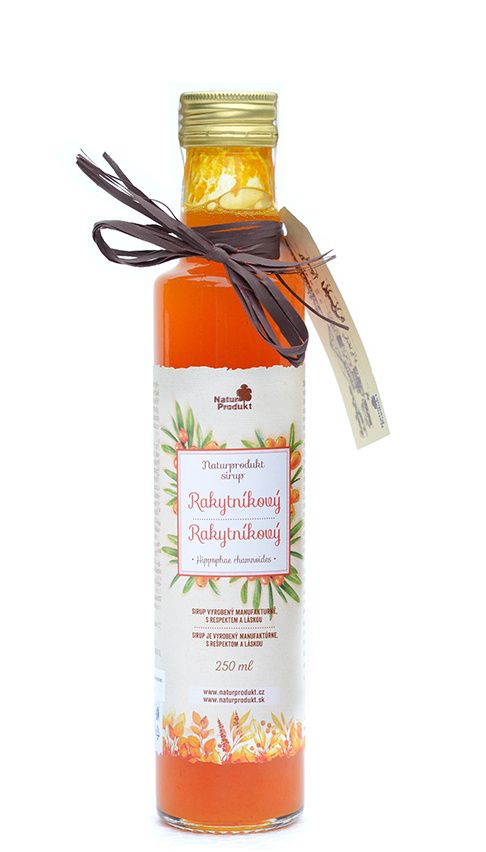 Naturprodukt sirup Rakytníkový 250 ml Naturprodukt