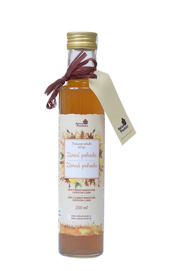 Naturprodukt sirup Zimní pohoda 250 ml Naturprodukt