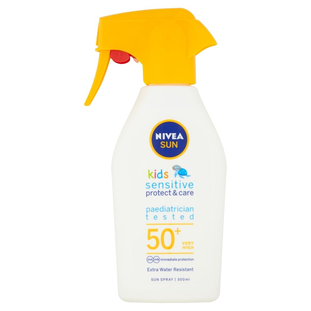 Nivea SUN Protect & Care Dětský sprej na opalování SPF50+ 300 ml Nivea