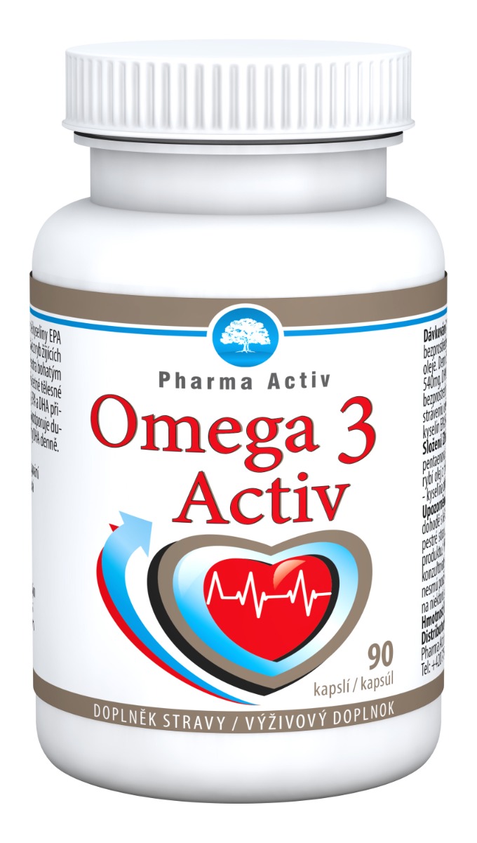 Pharma Activ Omega 3 Activ 90 kapslí Pharma Activ