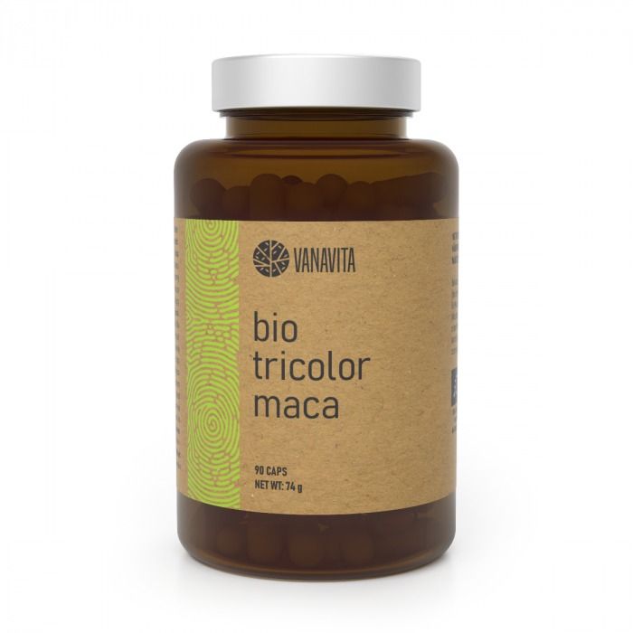 VanaVita BIO Tricolor Maca 90 kapslí VanaVita