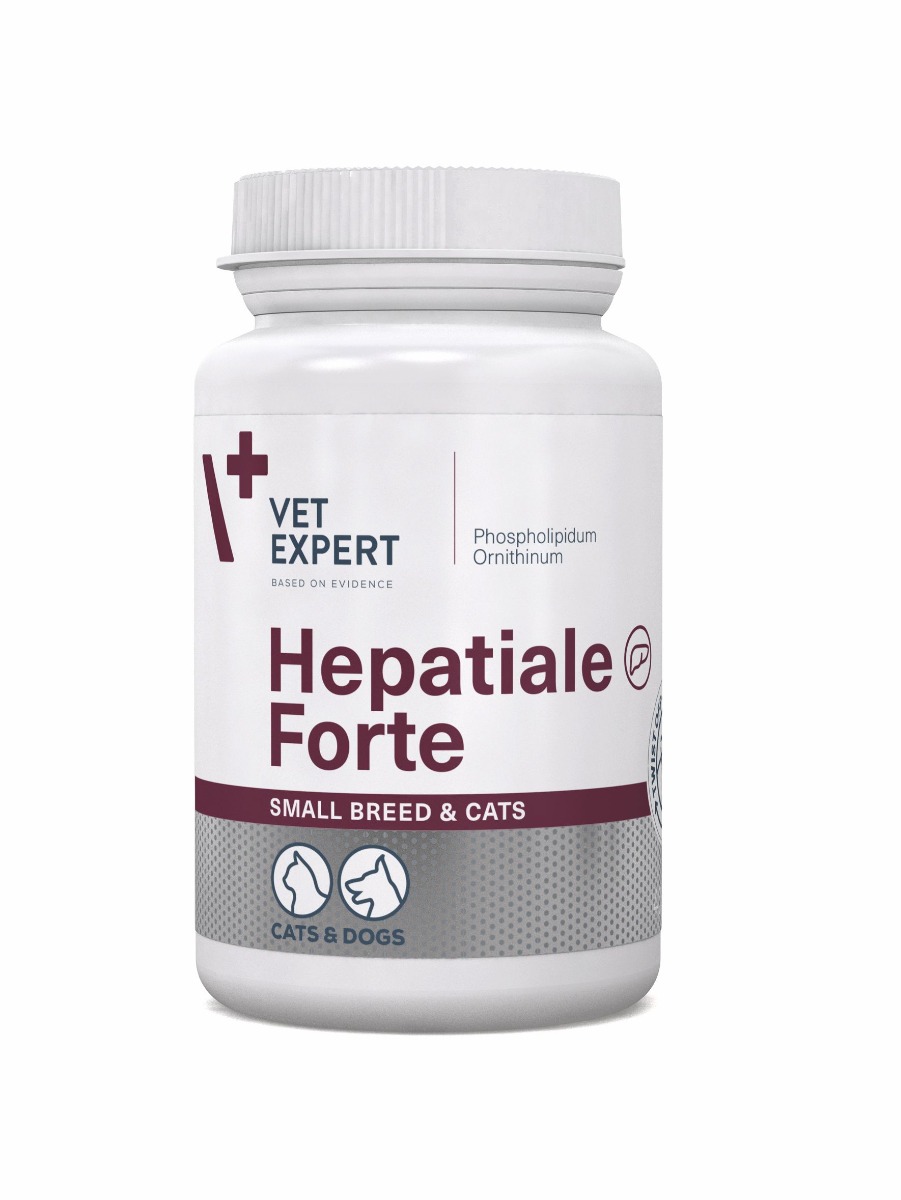VetExpert Hepatiale Forte Small Breed & Cats 40 kapslí VetExpert