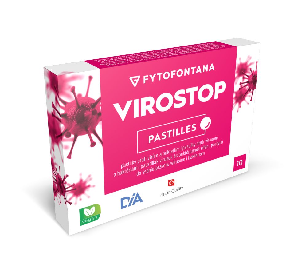 Virostop Pastilky 10 ks Virostop