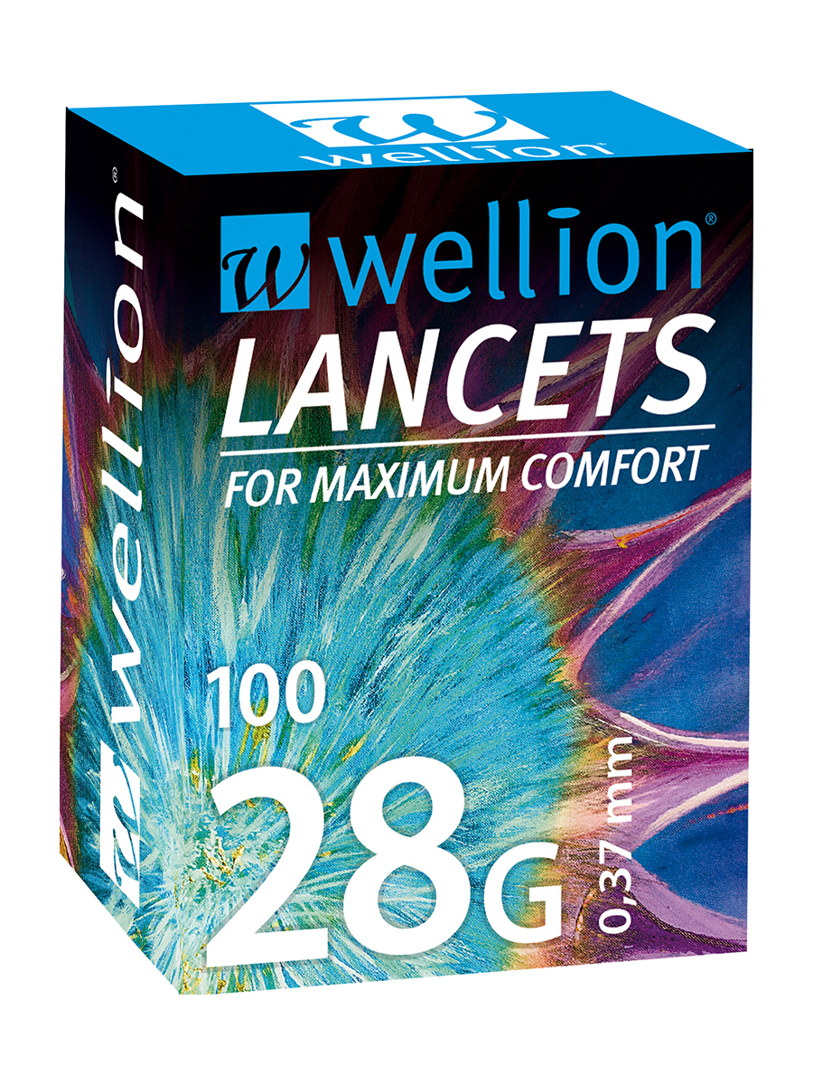 Wellion LUNA lancety 28G 100 ks Wellion