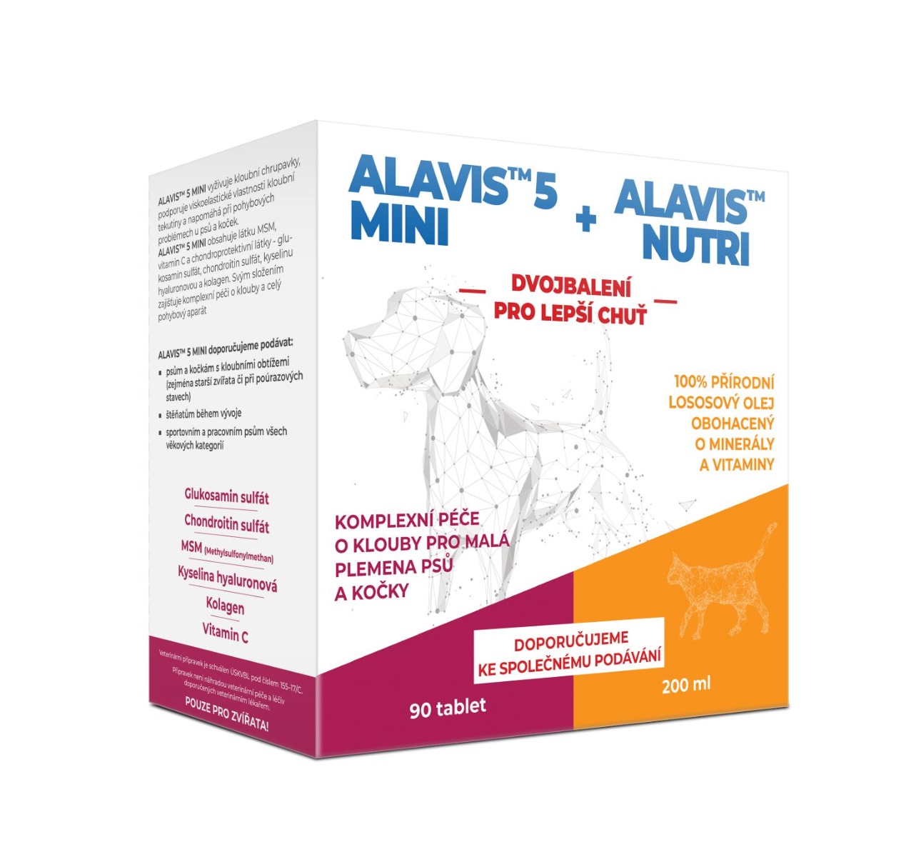 Alavis 5 MINI 90 tablet + Alavis Nutri 200 ml Alavis