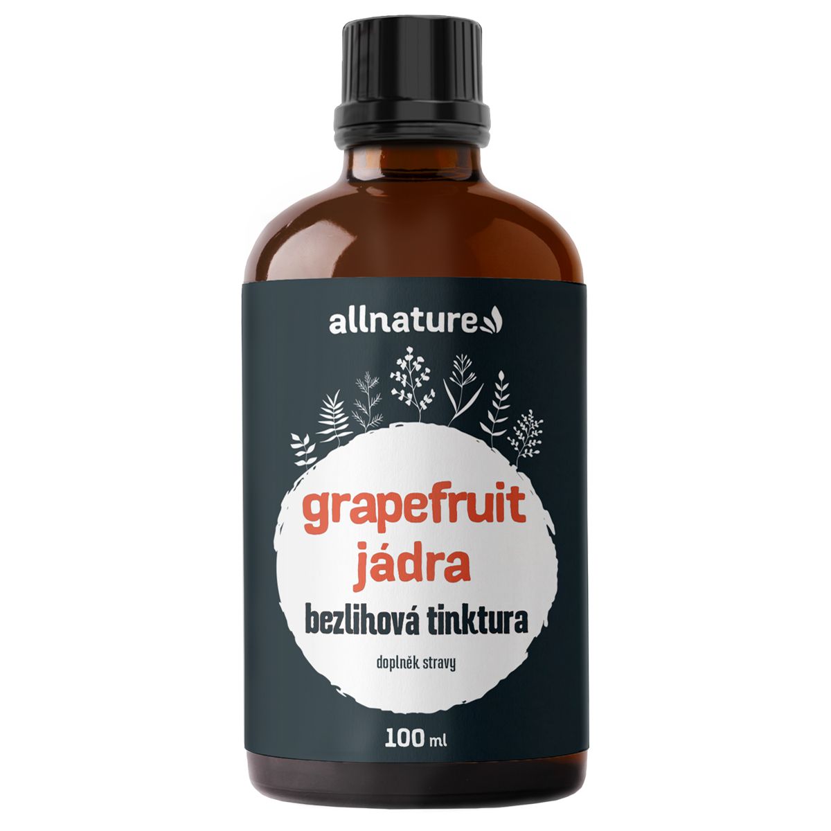 Allnature Grapefruit jádra bezlihová tinktura 100 ml Allnature